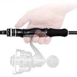 multi-purpose casting and spinning rod, carbon fiber design, with guide ring, ergonomic handle, suitable for seawater, light and sensitive (size: 180 cm/6 ft)