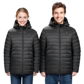 Heated Jacket for Men with 7.4V Battery, Soft Shell Electric Heating Coat (Clothing Size: Size XL, Clothing Style: Men's Style)